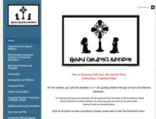 Tablet Screenshot of guidedchildrensadoration.com